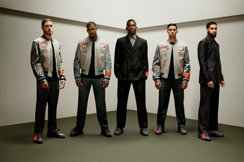 Off-White™️ が AC ミランのオフフィールド用ユニフォームコレクション第2弾を発表