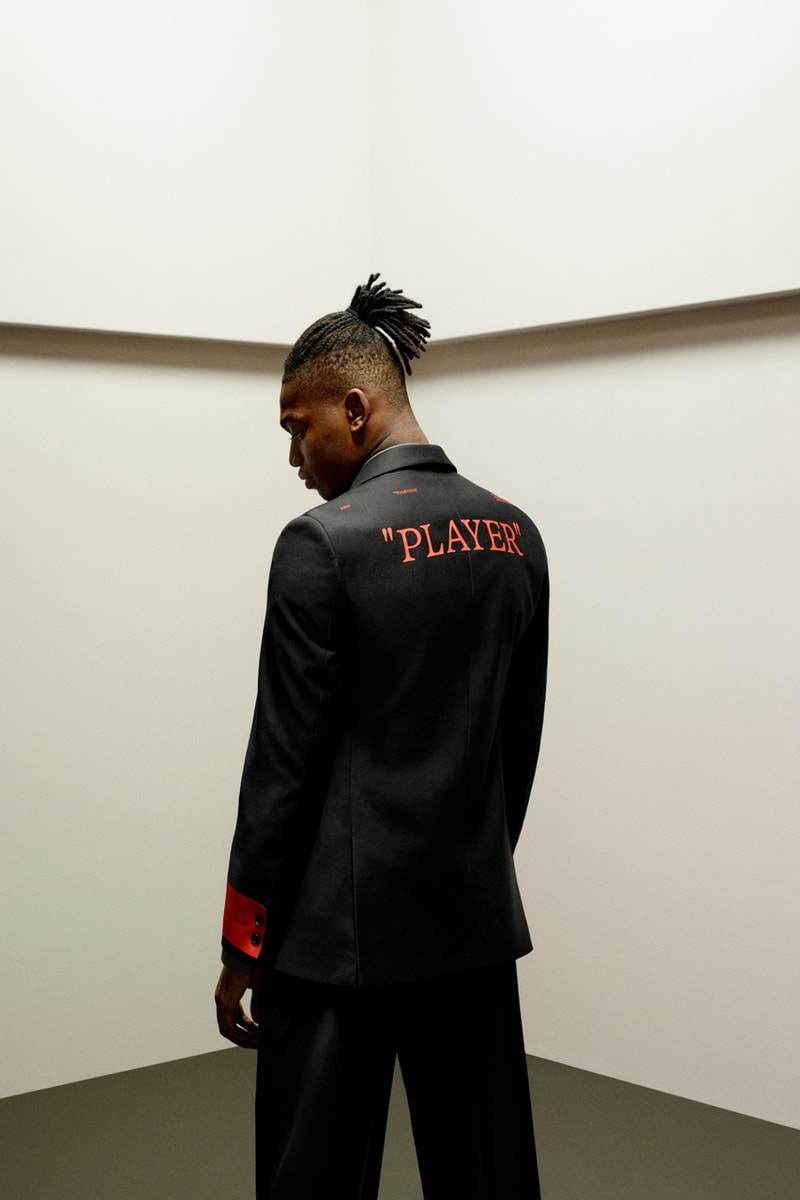 オフホワイトが AC ミランのオフフィールド用ユニフォームコレクション第2弾を発表 AC Milan and Off-White™ Return With New Uniform Collection