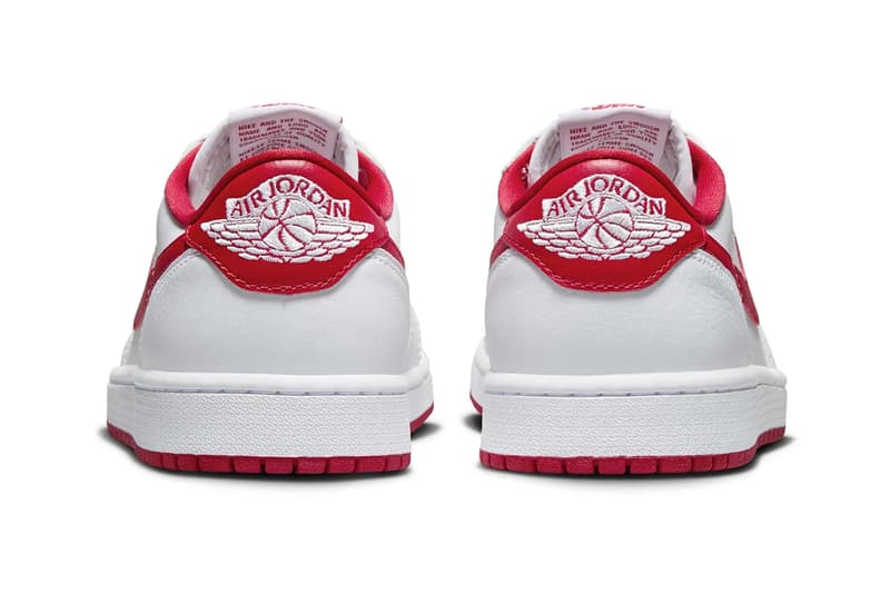 エアジョーダン1ローOGの新色 “ユニバーシティレッド”の公式画像をチェック air jordan 1 low og university red CZ0790 161 release date info store list buying guide photos price 