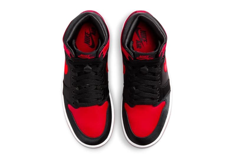 7年ぶりに復活するエアジョーダン1の幻のモデル “サテンブレッド”の公式ビジュアルをチェック Air Jordan 1 Satin Bred WMNS Rumor Release Info date store list buying guide photos price FD4810-061 Release Date