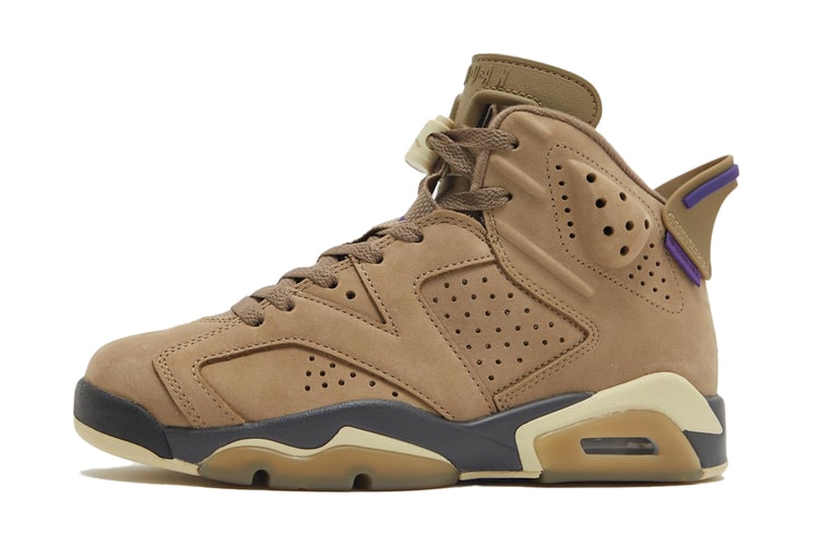 Air Jordan 6 に GORE-TEX®︎ 仕様の新作 “Brown Kelp” が登場か