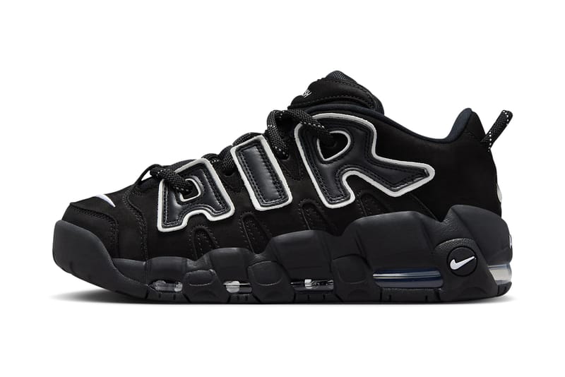 AMBUSH®︎ x Nike Air More Uptempo Low “Black and White” の公式ビジュアルをチェック