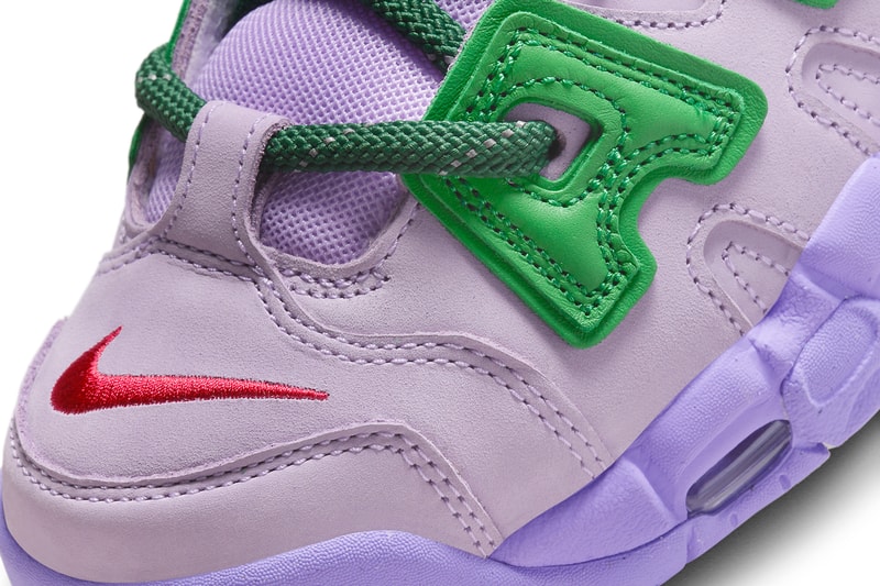 アンブッシュ® x ナイキ エア モア アップテンポの国内発売情報が解禁 AMBUSH® Nike Air More Uptempo Low Lilac official images release info