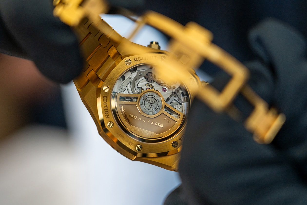 ロイヤル オークを純粋フォルムに昇華させたマシュー・ウィリアムズ  Audemars Piguet Royal Oak 1017 ALYX 9SM Matthew M. Williams