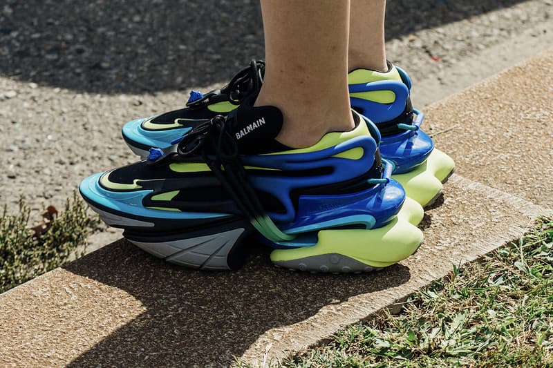 2024年春夏ミラノ・ファッションウィークにおけるフットウェアのトレンドをチェック Best Footwear Trends at Milan Fashion Week SS24 nike vomero 5 balenciaga clog nike dunk high air max avavav finger feet