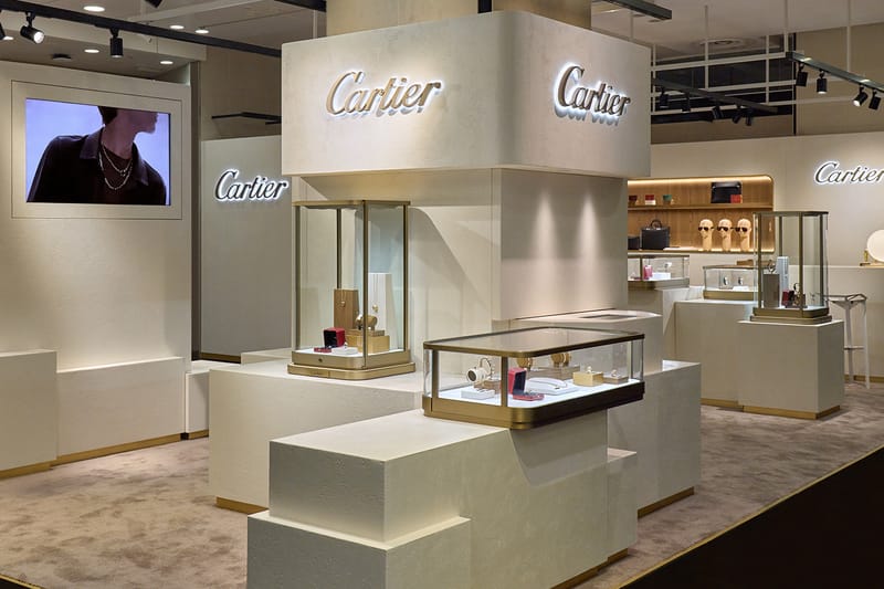 Cartier が阪急メンズ大阪に期間限定ブティックをオープン