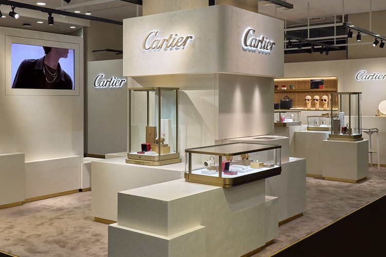 Cartier が阪急メンズ大阪に期間限定ブティックをオープン