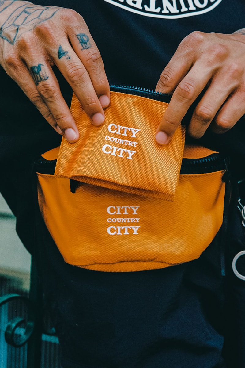 CITY COUNTRY CITY x hobo が“手ぶらで動き回りたい”をコンセプトにした小物をリリース