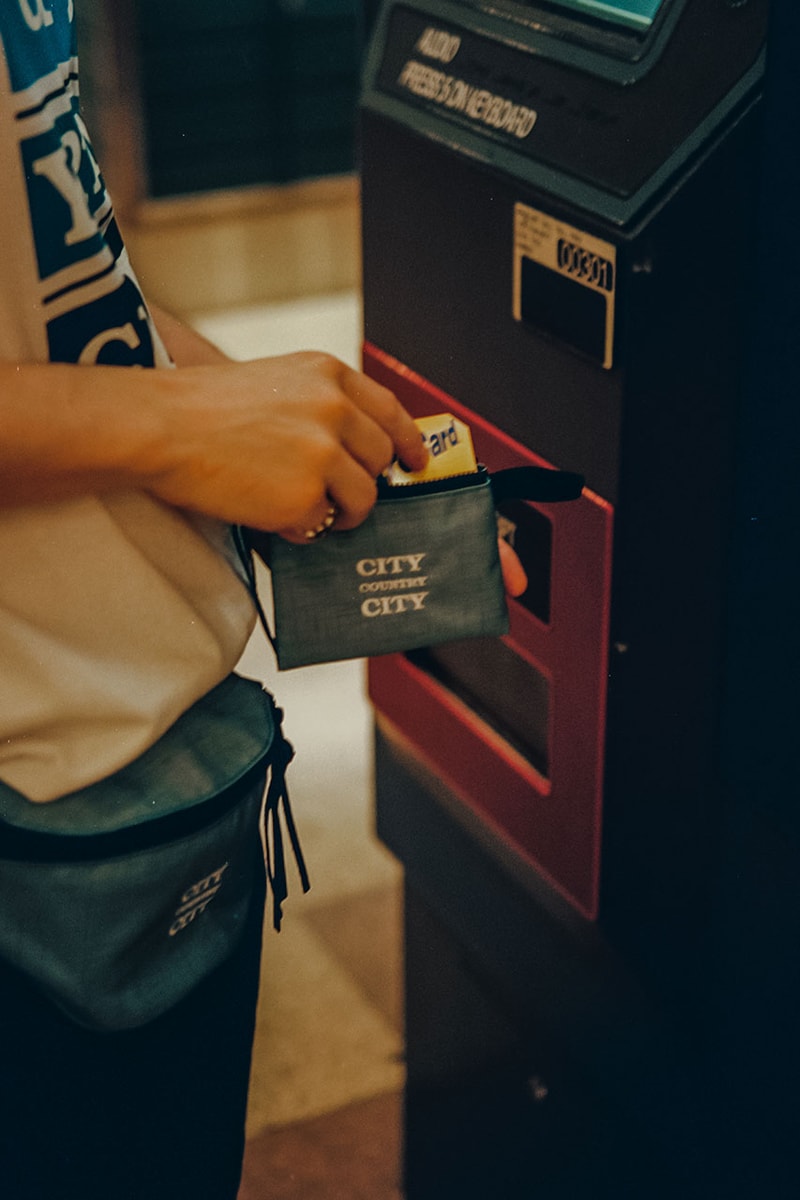 CITY COUNTRY CITY x hobo が“手ぶらで動き回りたい”をコンセプトにした小物をリリース