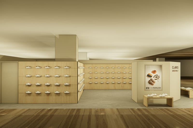 国内4店舗目となる Clarks Originals のストアが大阪・梅田にオープン