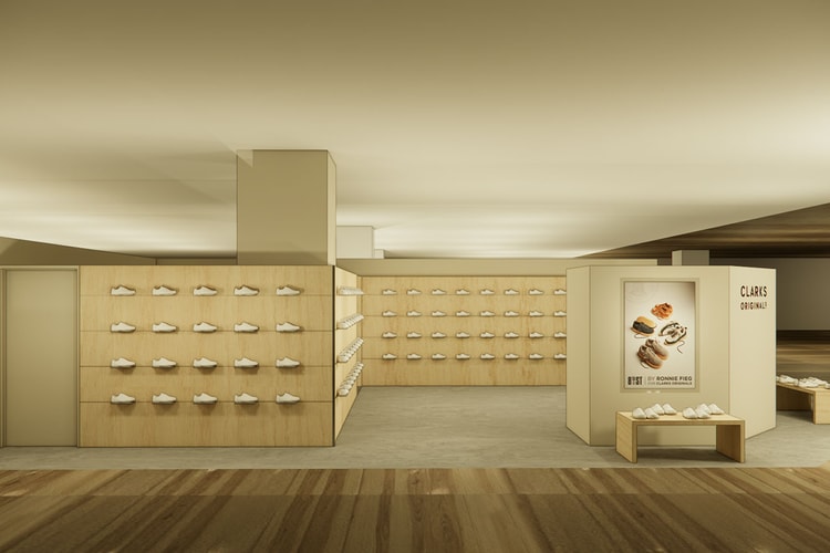 国内4店舗目となる Clarks Originals のストアが大阪・梅田にオープン