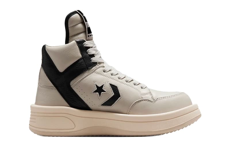 リックオウエンス ダークシャドウxコンバースによる最新コラボフットウェアが発売 Converse x Rick Owens DRKSHDW TURBOWPN Release Info