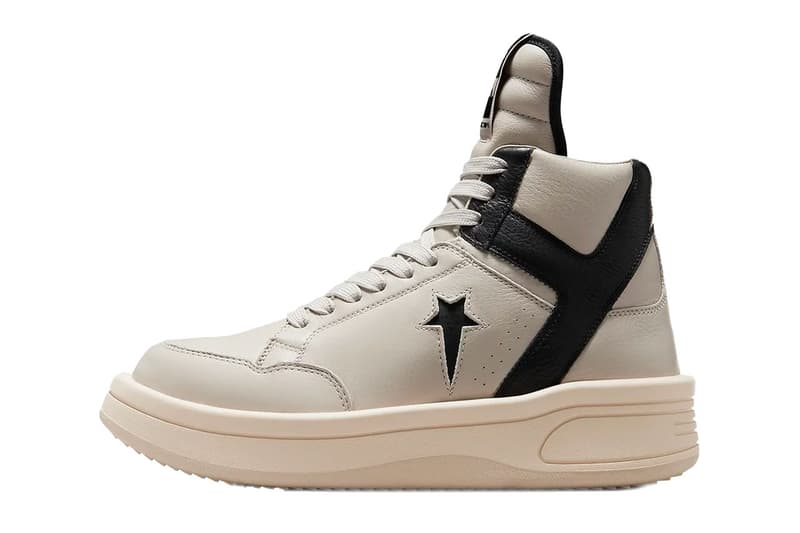 リックオウエンス ダークシャドウxコンバースによる最新コラボフットウェアが発売 Converse x Rick Owens DRKSHDW TURBOWPN Release Info