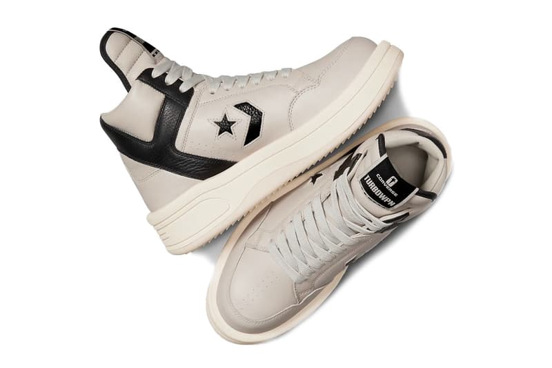 リックオウエンス ダークシャドウxコンバースによる最新コラボフットウェアが発売 Converse x Rick Owens DRKSHDW TURBOWPN Release Info