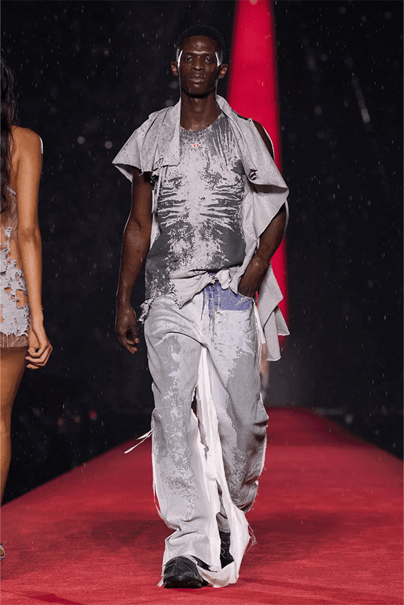 ディーゼル2024年春夏コレクション Diesel Spring Summer 2024 Milan Fashion Week denim menswear womenswear Glenn Martens runway