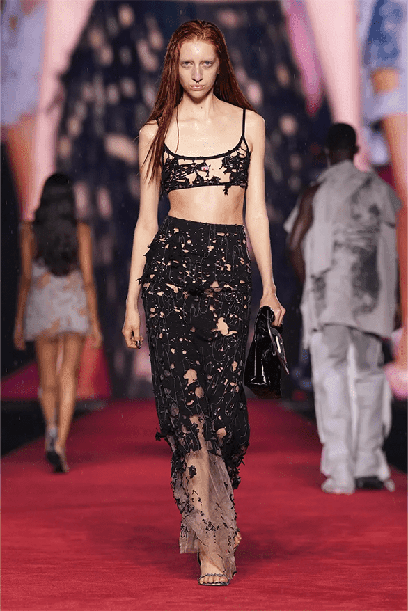 ディーゼル2024年春夏コレクション Diesel Spring Summer 2024 Milan Fashion Week denim menswear womenswear Glenn Martens runway