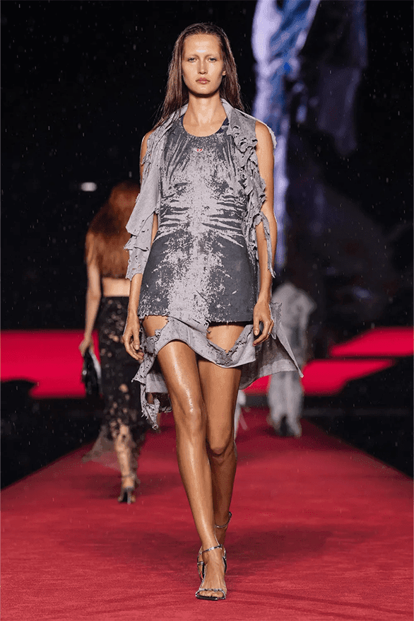 ディーゼル2024年春夏コレクション Diesel Spring Summer 2024 Milan Fashion Week denim menswear womenswear Glenn Martens runway