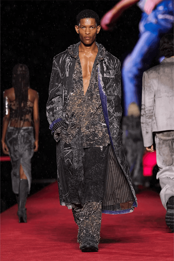 ディーゼル2024年春夏コレクション Diesel Spring Summer 2024 Milan Fashion Week denim menswear womenswear Glenn Martens runway