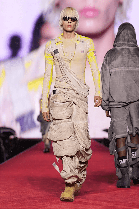 ディーゼル2024年春夏コレクション Diesel Spring Summer 2024 Milan Fashion Week denim menswear womenswear Glenn Martens runway