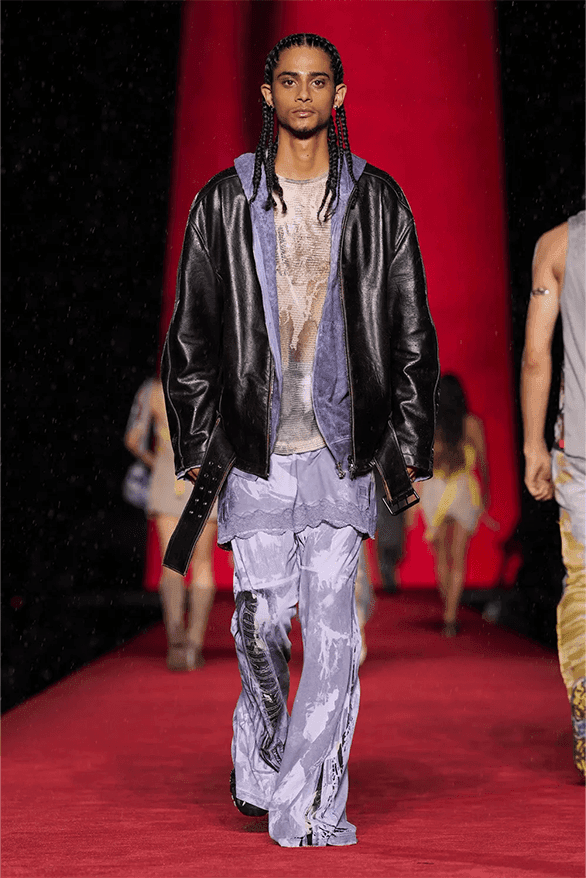 ディーゼル2024年春夏コレクション Diesel Spring Summer 2024 Milan Fashion Week denim menswear womenswear Glenn Martens runway