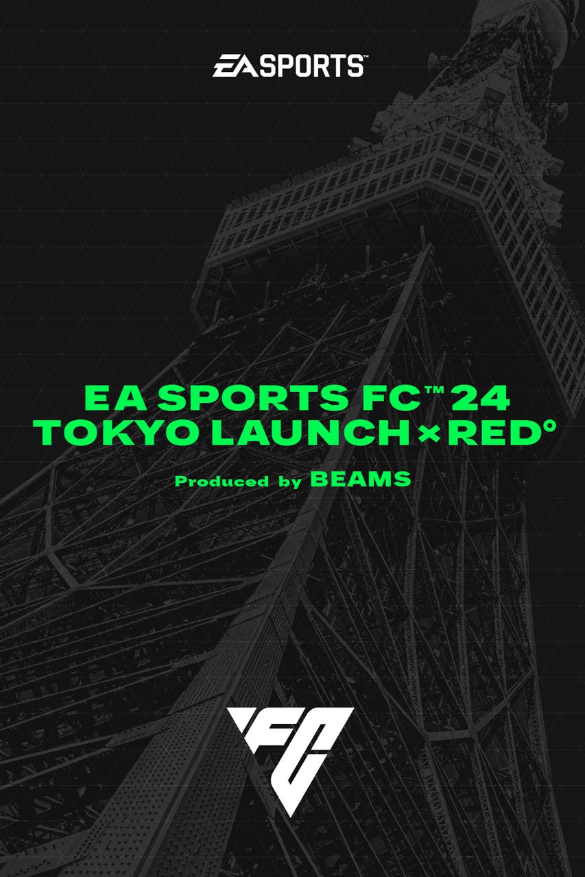 新サッカーゲーム イーエースポーツ™️ 24のローンチ記念イベントが開催 ea sports fc 24 launch event produce by beams hold info