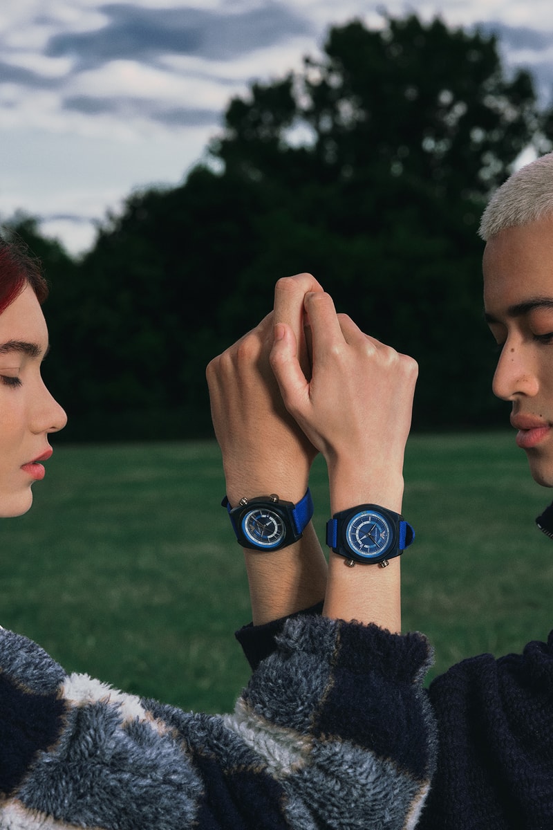 エンポリオ アルマーニから都市と海の環境にフォーカスした最新コレクションがリリース emporio armani nature brings us together city symbiosis connection sustainable fall winter 2023 ocean bio materials envionmentally friendly 