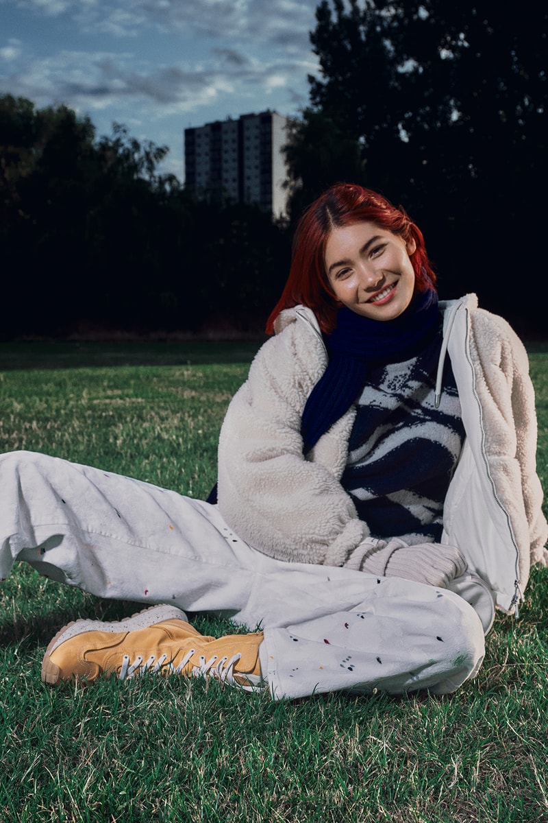 エンポリオ アルマーニから都市と海の環境にフォーカスした最新コレクションがリリース emporio armani nature brings us together city symbiosis connection sustainable fall winter 2023 ocean bio materials envionmentally friendly 