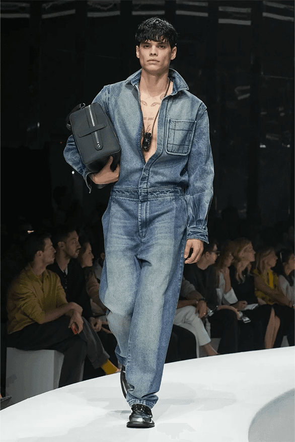 フェラーリ 2024年春夏コレクション Ferrari Spring Summer 2024 Milan Fashion Week menswear womenswear Rocco Iannone runway