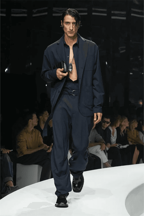 フェラーリ 2024年春夏コレクション Ferrari Spring Summer 2024 Milan Fashion Week menswear womenswear Rocco Iannone runway