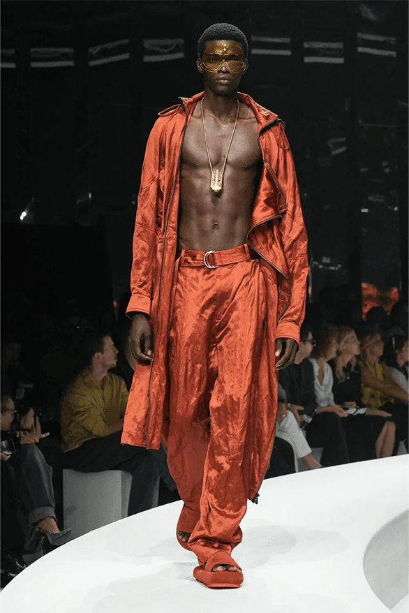 フェラーリ 2024年春夏コレクション Ferrari Spring Summer 2024 Milan Fashion Week menswear womenswear Rocco Iannone runway