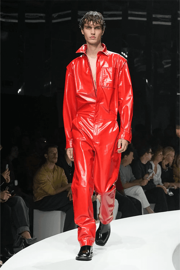 フェラーリ 2024年春夏コレクション Ferrari Spring Summer 2024 Milan Fashion Week menswear womenswear Rocco Iannone runway