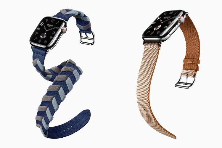 Apple と Hermès がレザー不使用の新作ウォッチバンドを発表