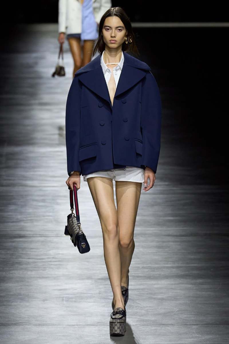 グッチ2024年春夏ウィメンズコレクション Gucci Spring Summer 2024 Milan Fashion Week menswear womenswear Sabato De Sarno debut runway