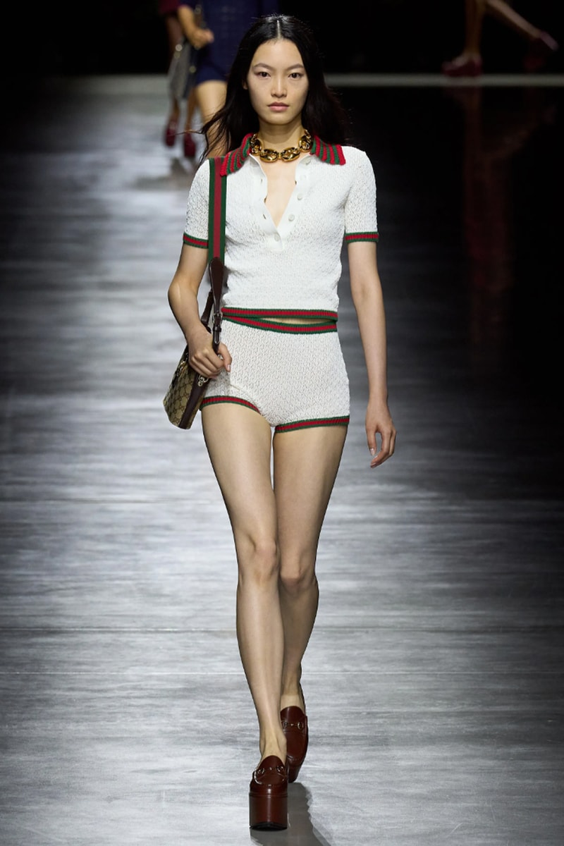 グッチ2024年春夏ウィメンズコレクション Gucci Spring Summer 2024 Milan Fashion Week menswear womenswear Sabato De Sarno debut runway