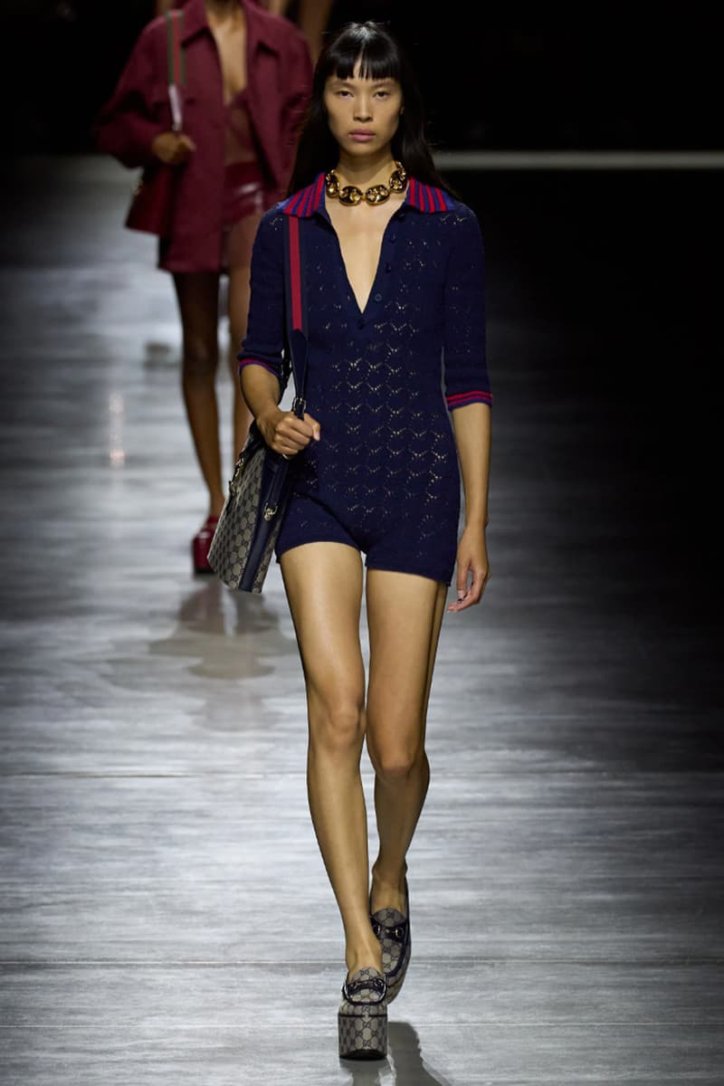 グッチ2024年春夏ウィメンズコレクション Gucci Spring Summer 2024 Milan Fashion Week menswear womenswear Sabato De Sarno debut runway