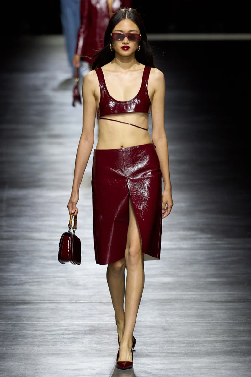 グッチ2024年春夏ウィメンズコレクション Gucci Spring Summer 2024 Milan Fashion Week menswear womenswear Sabato De Sarno debut runway