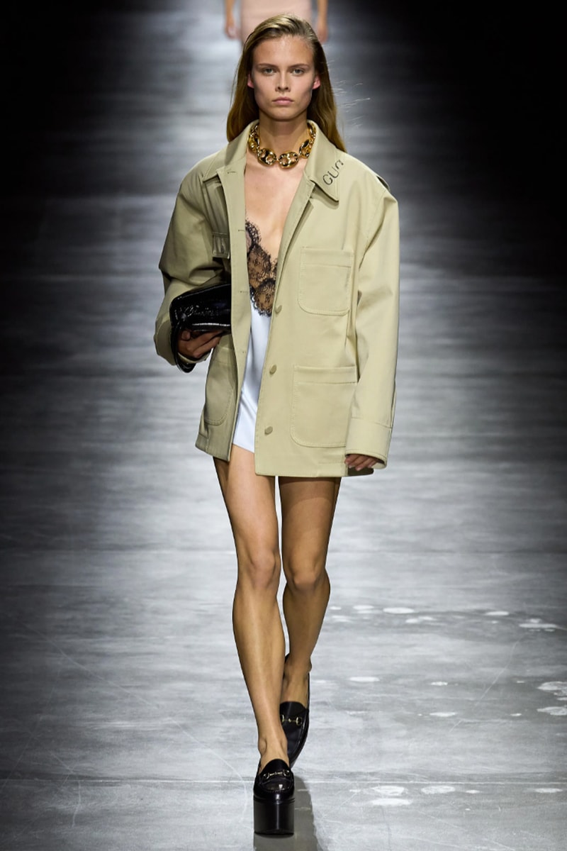 グッチ2024年春夏ウィメンズコレクション Gucci Spring Summer 2024 Milan Fashion Week menswear womenswear Sabato De Sarno debut runway