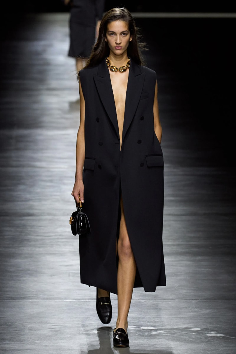 グッチ2024年春夏ウィメンズコレクション Gucci Spring Summer 2024 Milan Fashion Week menswear womenswear Sabato De Sarno debut runway