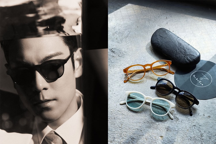 白山眼鏡店がアーティストの T.O.P とのコラボレーションを発表