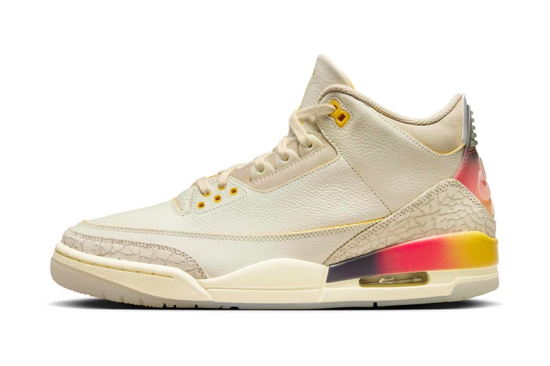 J.バルヴィン x Air Jordan 3 “Sunset” の国内発売情報が解禁