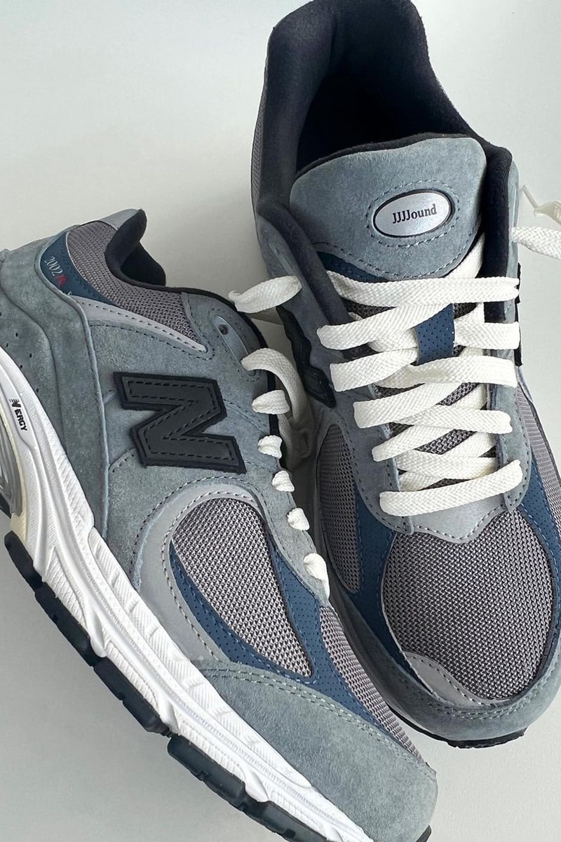ジョウンドがニューバランスとの最新コラボ 2002R の発売を予告 JJJJound New Balance 2002R Blue FW23 Release Info date store list buying guide photos price