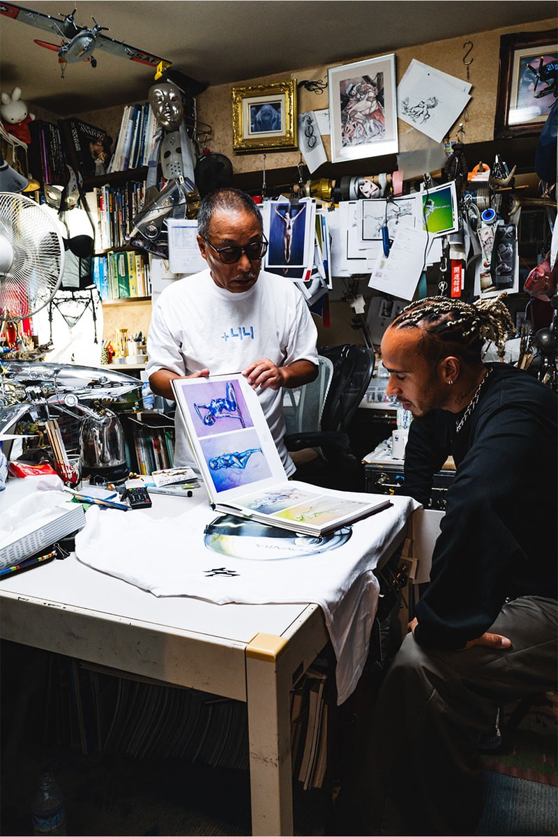 ルイス・ハミルトンが空山基とコラボレーションしたヘルメットで F1 日本グランプリに参戦