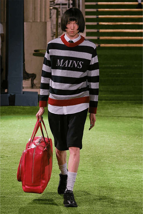 メインズ 2024年春夏コレクション MAINS London Spring Summer 2024 London Fashion Week menswear womenswear runway Skepta