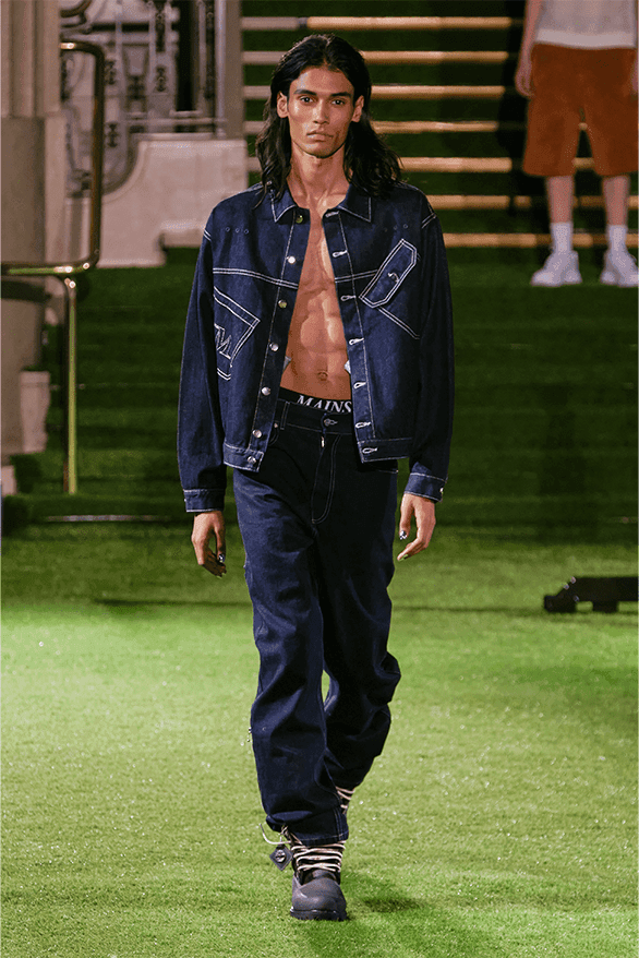 メインズ 2024年春夏コレクション MAINS London Spring Summer 2024 London Fashion Week menswear womenswear runway Skepta