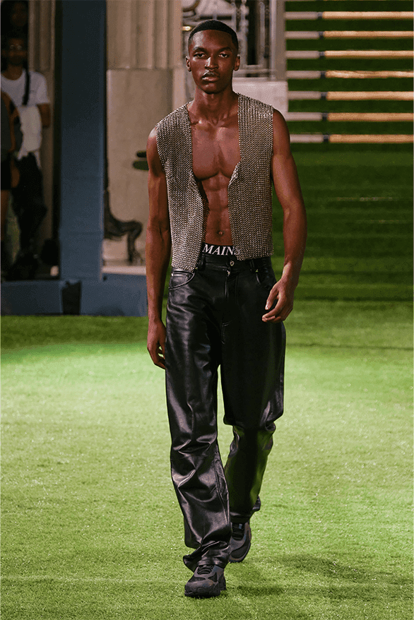 メインズ 2024年春夏コレクション MAINS London Spring Summer 2024 London Fashion Week menswear womenswear runway Skepta