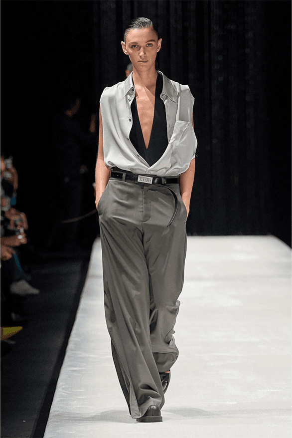 エムエム6 メゾン マルジェラ 2024年春夏コレクション MM6 Maison Margiela Spring Summer 2024 Milan Fashion Week menswear womenswear John Galliano runway