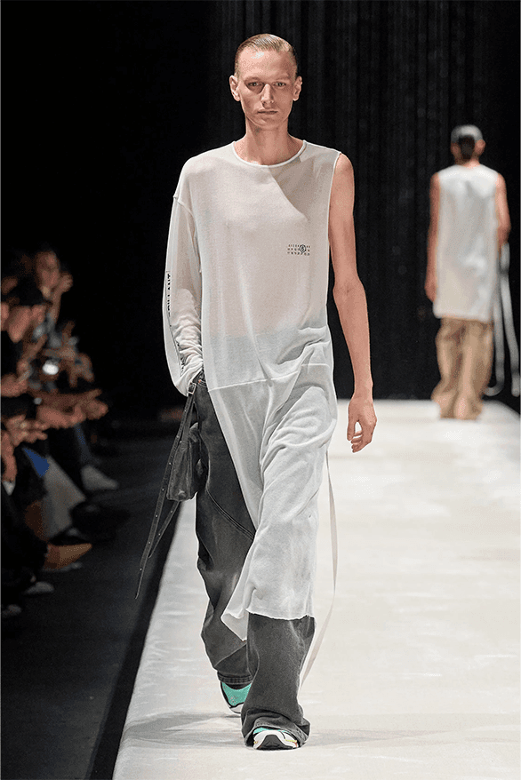 エムエム6 メゾン マルジェラ 2024年春夏コレクション MM6 Maison Margiela Spring Summer 2024 Milan Fashion Week menswear womenswear John Galliano runway