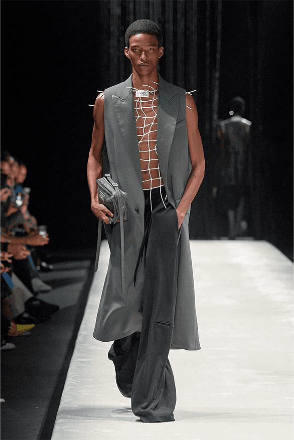 エムエム6 メゾン マルジェラ 2024年春夏コレクション MM6 Maison Margiela Spring Summer 2024 Milan Fashion Week menswear womenswear John Galliano runway