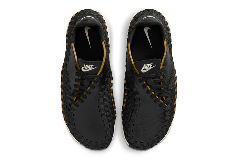 ナイキエアフットスケープウーブンから高級感溢れるブラッククロコ”が登場 nike air footscape woven black croc FQ8129 010 release date info store list buying guide photos price 