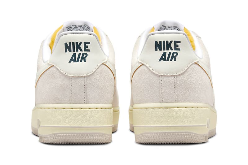 ナイキがレトロな雰囲気漂うエアフォース1ローの新作モデルを発売 Nike Air Force 1 Low "Athletic Department" Has Officially Released FQ8077-104 Light Orewood Brown/Coconut Milk-Deep Jungle-Sail